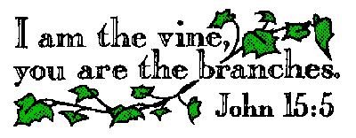 I am the vine, John 15:5
